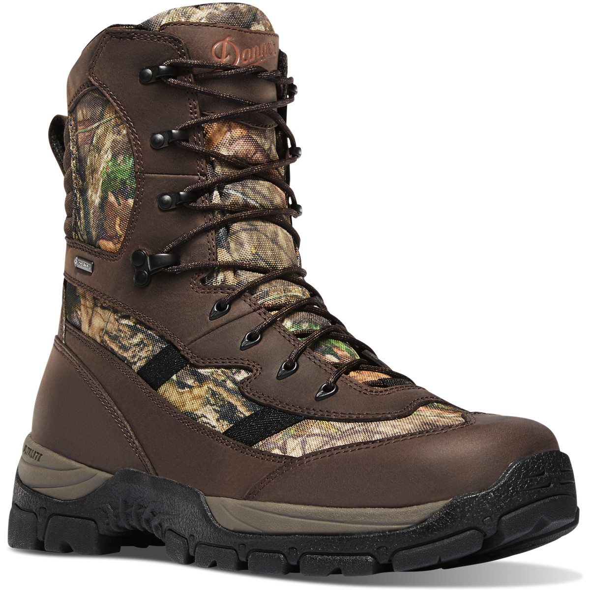 Danner Alsea 1000G Dark Brown/Camo Hunting Boots Mens - South Africa 70643JHFI